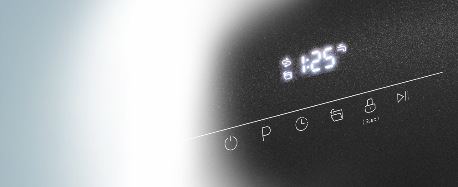 Портативна міні-мийка посуду HEINRICH'S: компактна, 6л, для дому, офісу, кемпінгу, 6 програм