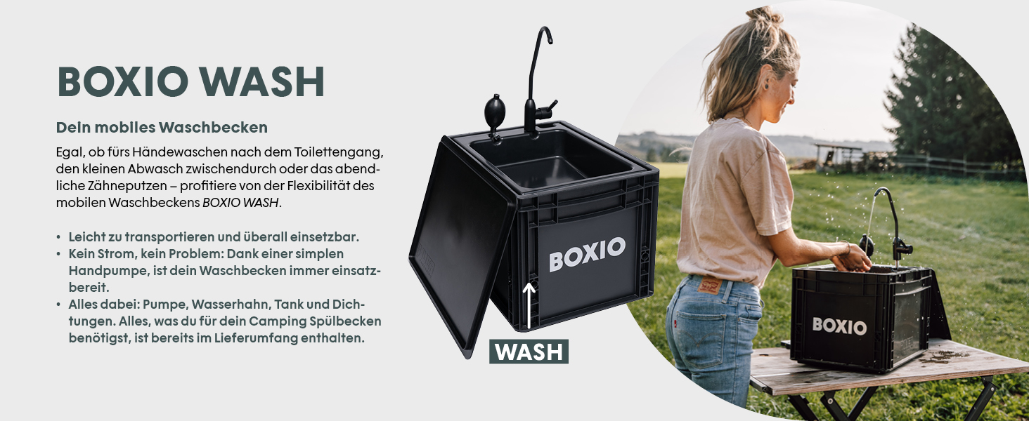 Мобільний роздільний сухий туалет BOXIO Toilet Max+: комплект для подорожей та кемпінгу