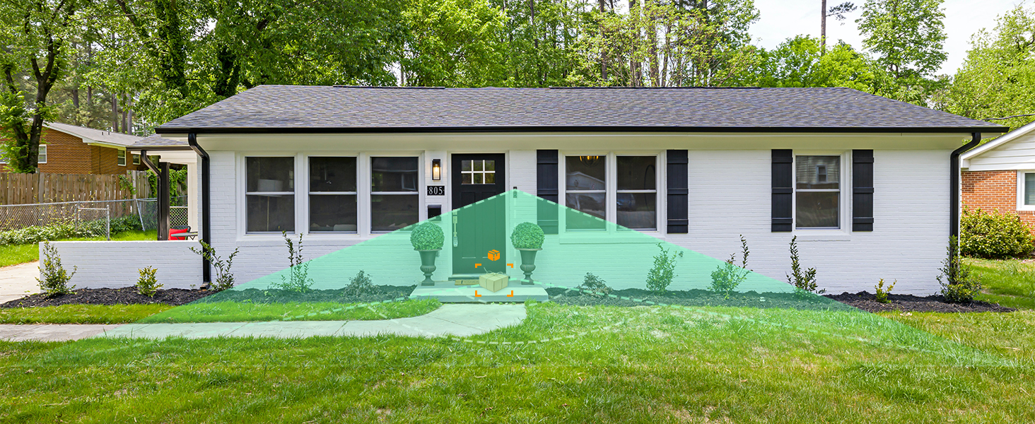 Відеодзвінок CPVAN з Wi-Fi, 2K HD камера, бездротовий, з PIR-датчиком руху, 2-сторонній аудіо, підтримка Alexa, SD-карта та хмарне сховище