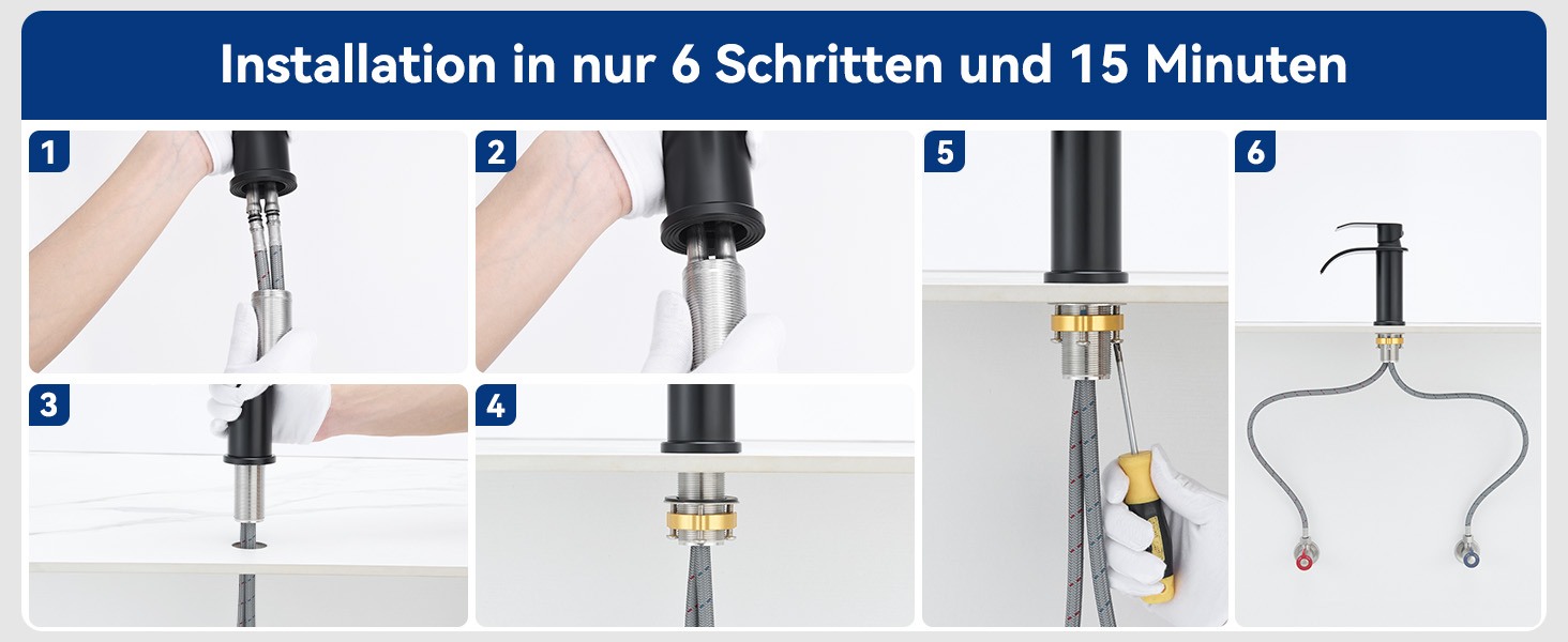 Змішувач для ванної CECIPA Gebürstet, нержавіюча сталь, чорний, 86 мм | Змішувач для умивальника | Змішувач для ванної кімнати