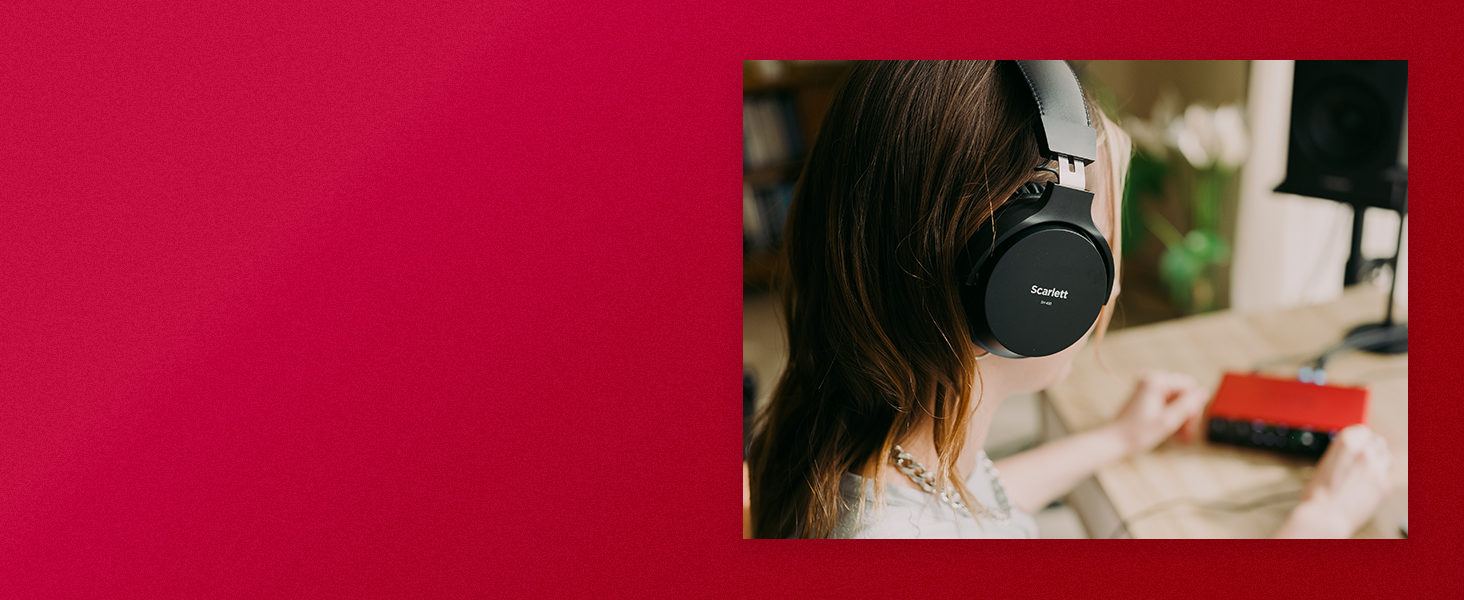 Focusrite Scarlett Solo 4 (4th Gen) USB аудіоінтерфейс для гітаристів, вокалістів та продюсерів - студійна якість звуку + ПО