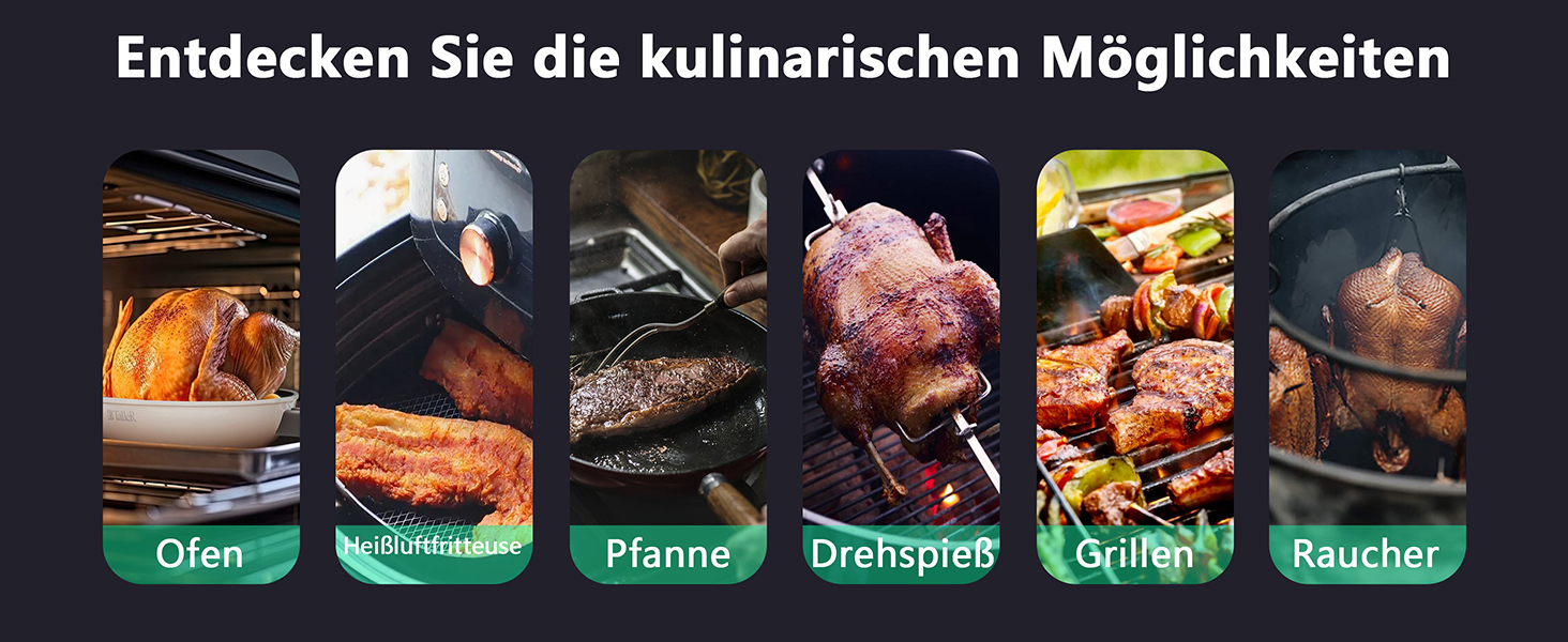 Бездротовий термометр для м'яса з Bluetooth, 2 зонди, LCD-дисплей, керування через додаток, для гриля, барбекю, коптильні, духовки, кухні, BF-40