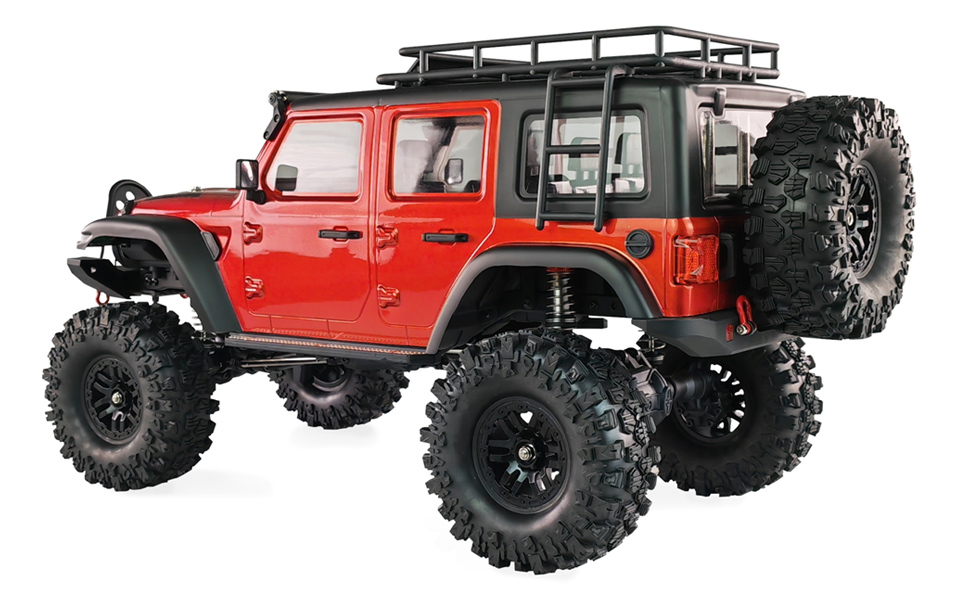 Amewi AMXRock Crosstrail Crawler 4WD 1:10 ARTR позашляховик металік червоний