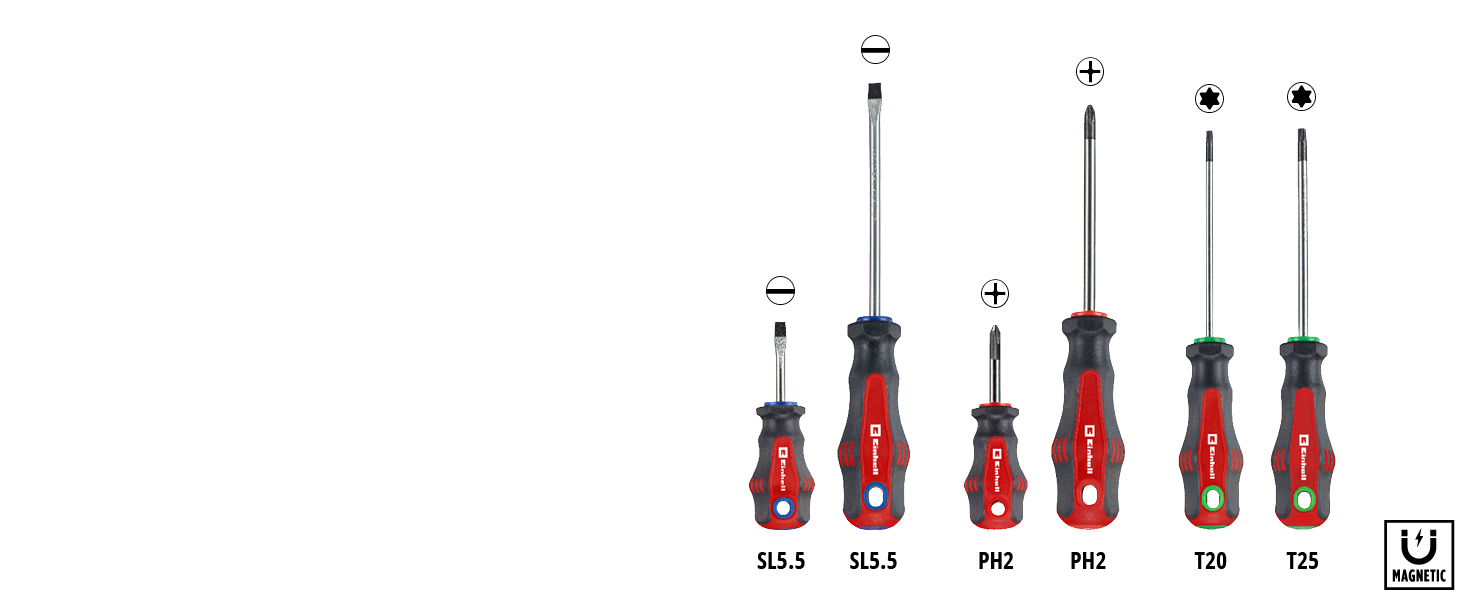 Einhell E-CASE 80: Набір інструментів в кейсі (80 предметів) для дому, майстерні, в дорозі - міцний пластиковий кейс