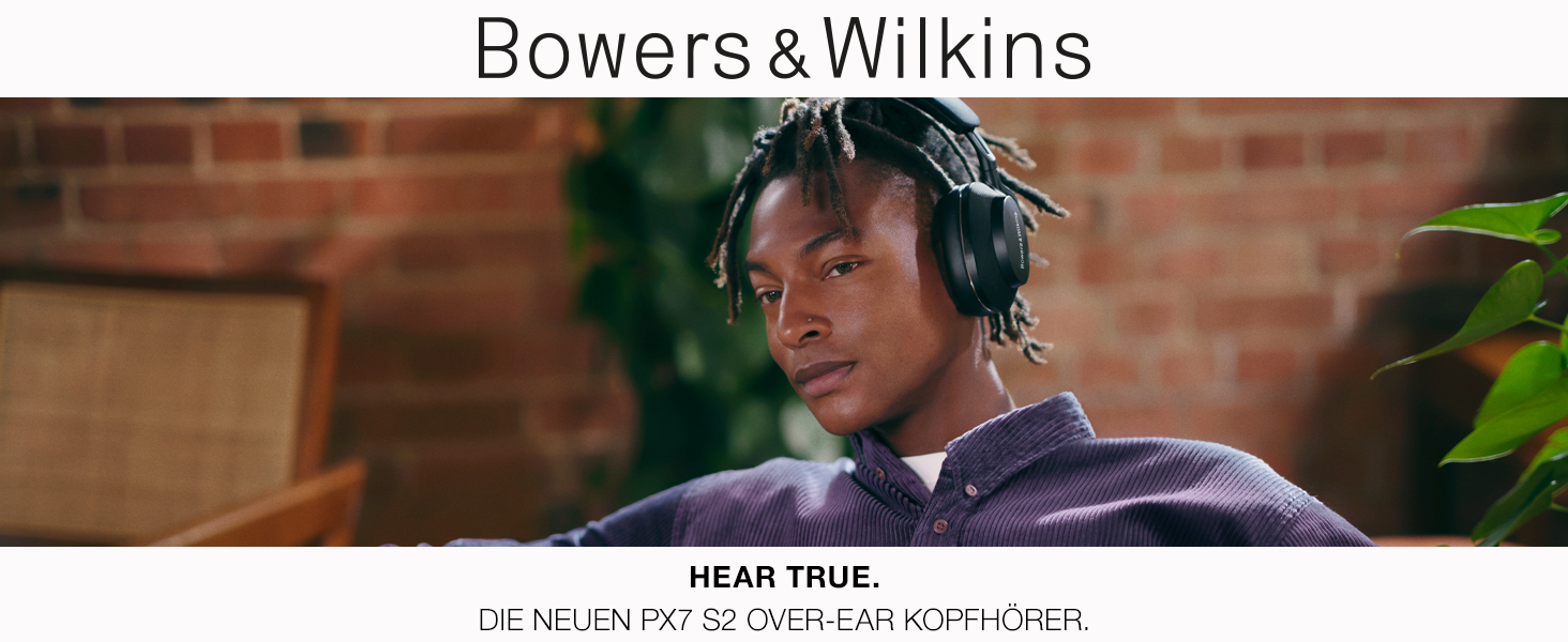 Бездротові накладні навушники Bowers & Wilkins PX7 S2, Bluetooth, Шумозаглушення, Синій