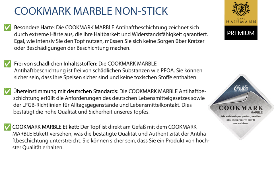 Каструля з антипригарним покриттям 10 літрів з кришкою, діаметр 28 см, з алюмінієвого лиття, для всіх типів плит (включаючи індукцію), сіра. Ідеально підходить для супу, тушкування та приготування великих порцій.