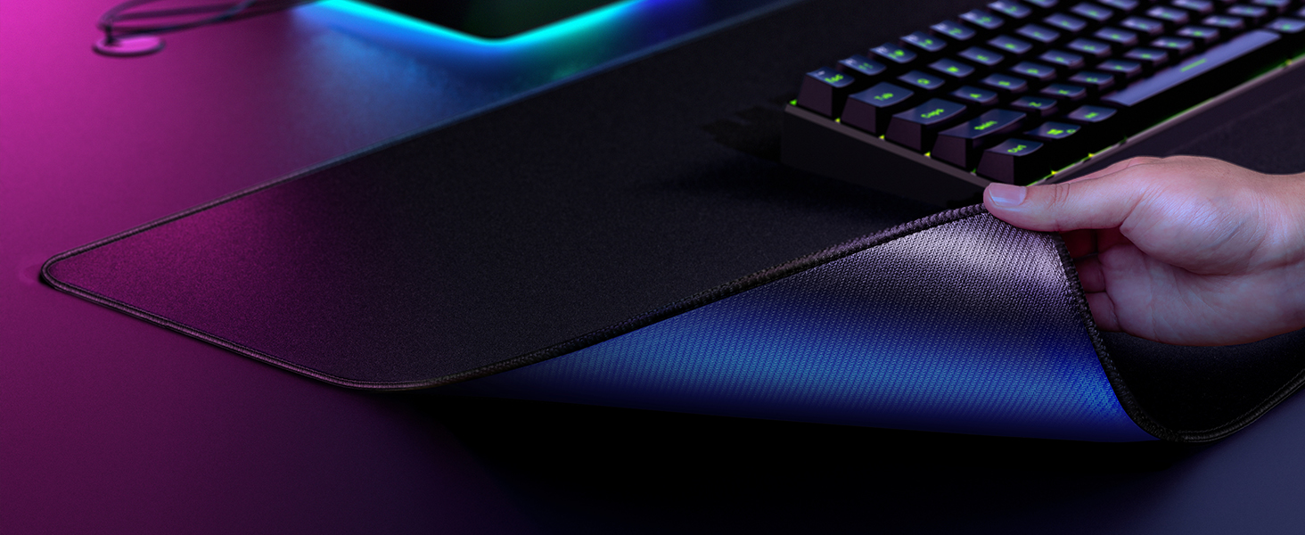 Ігрова мишка Pad Black Shark XXL 1200 x 600 мм - великий килимок для миші з водовідштовхувальним покриттям та антиковзною основою