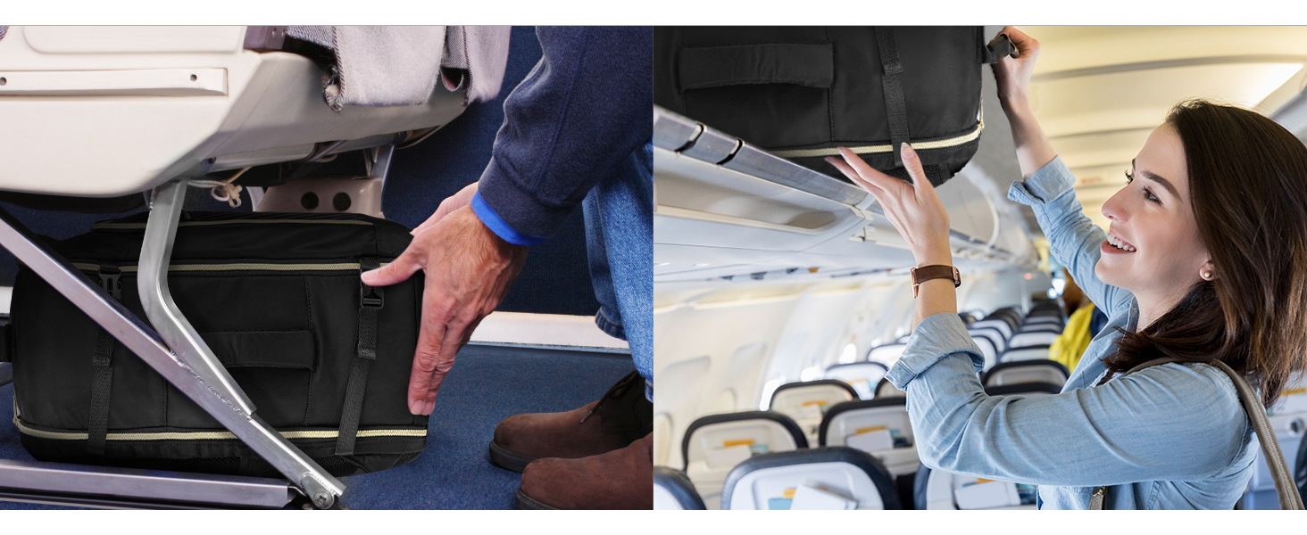 LOVEVOOK Рюкзак для ручної поклажі 40L, жіночий, для подорожей, великий, сумка-валіза, рюкзак для ноутбука 17.3