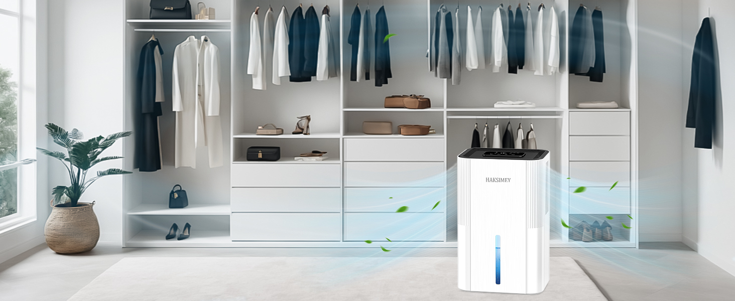 Електричний осушувач повітря 2800 мл з функцією відтавання та таймером, тихий осушувач для дому, підходить для підвалу, ванної кімнати, з 7-кольоровим LED-підсвічуванням та нічним режимом