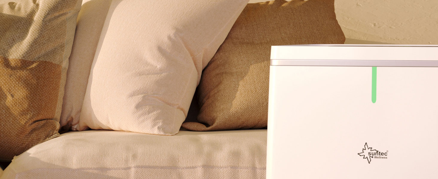 SUNTEC DryFix 20 Lumio: Електричний осушувач повітря для приміщень до 63 м² – 20 л/добу, 3-в-1 (осушувач, очищувач повітря, сушарка для білизни)