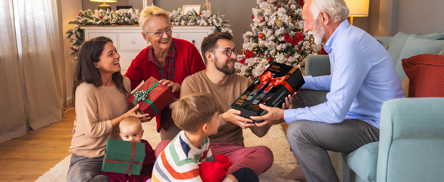 Електричні воксайон (VOXON) набори для солі та перцю (2 шт.) з USB-зарядкою, велика ємність, регулювання помелу, керамічний млин, LED-підсвітка, для барбекю, ресторану, кухні, сріблясті
