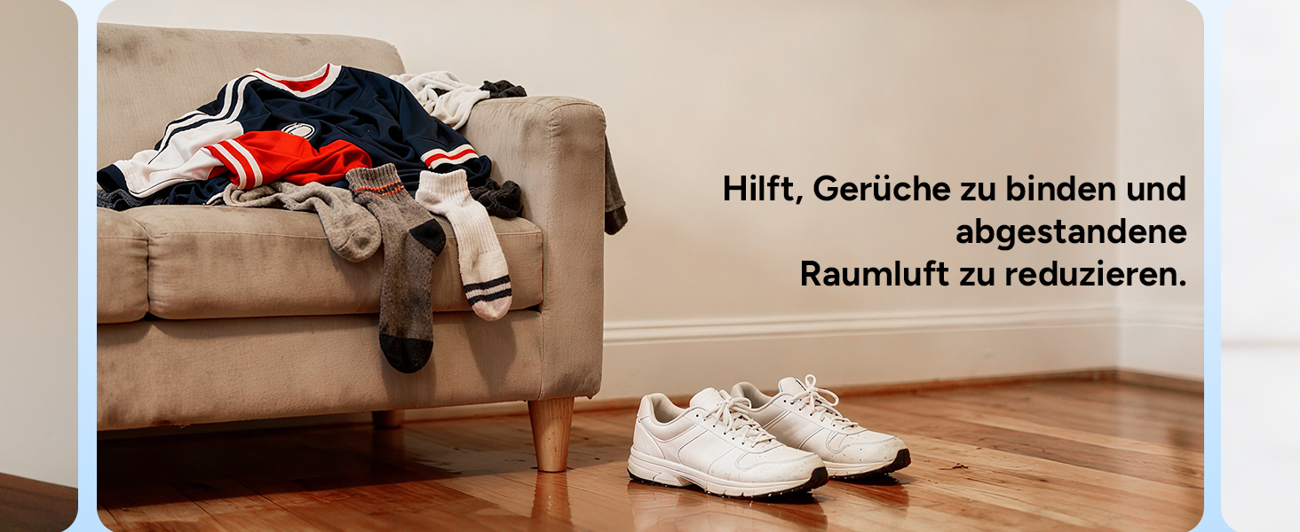 Повітряочисник DR.PREPARE для алергіків: тихий, енергоефективний, HEPA фільтр, видаляє 99,97% пилу та плісняви, миючий попередній фільтр, 15dB, режим сну, для спальні та офісу