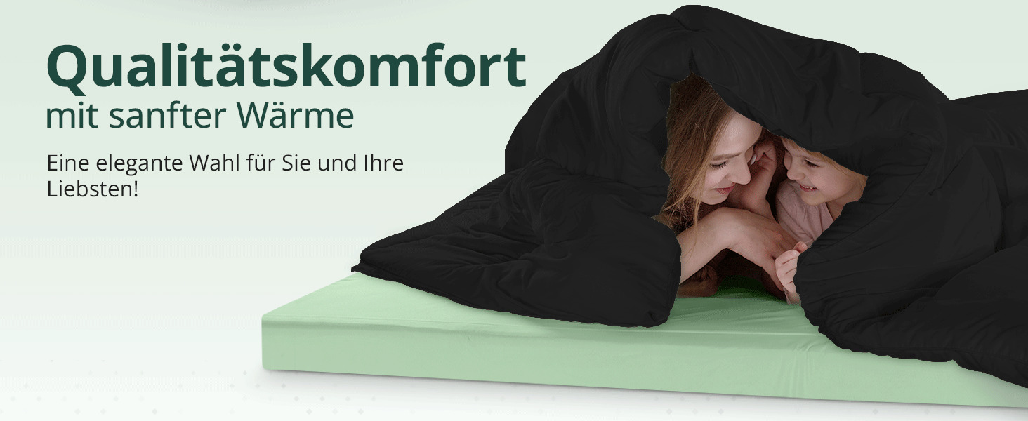 Ковдра Utopia Bedding, 180x200 см, біла, 370 GSM, дихаюча, стегане покривало, супер м'яка