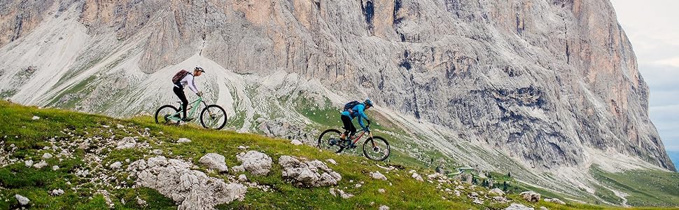 Велосипедний рюкзак deuter Women's Attack 14 Sl із протектором (14 довгий, шавлія-хакі)