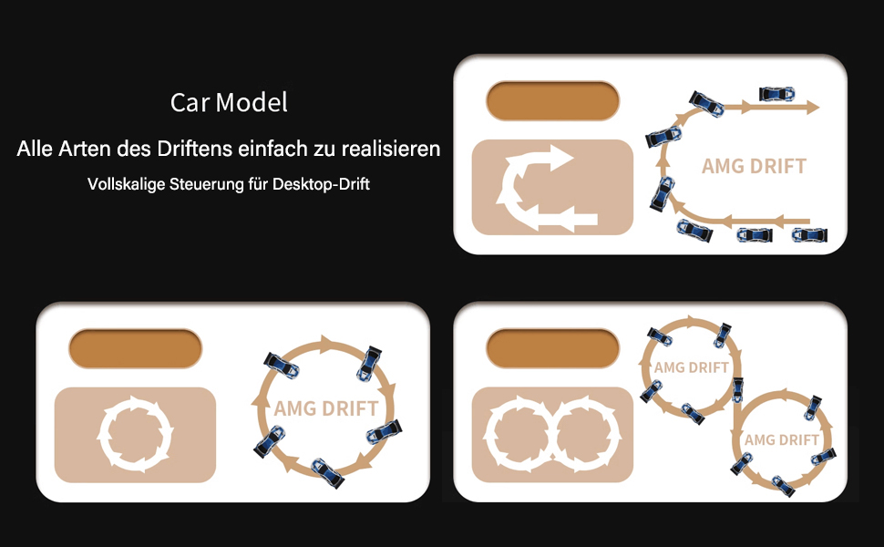 RC Автомобіль 1/43 Масштаб Готовий до Гонок Дрифт 4WD з Пультом, Світлодіодне Підсвічування, Синій