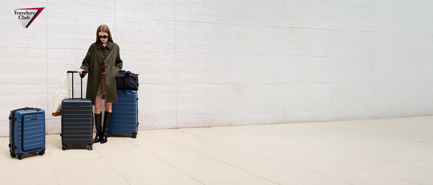 Набір валіз Travelers Club Midtown Hardside, Bubble Gum (рожевий)