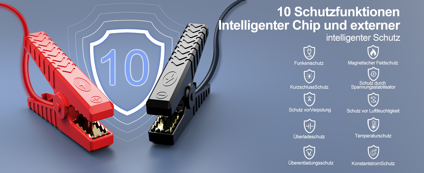 Powerbank для авто Starthilfe 6000A з компресором та LED-ліхтариком, 12V, для 8L бензину/10L дизеля