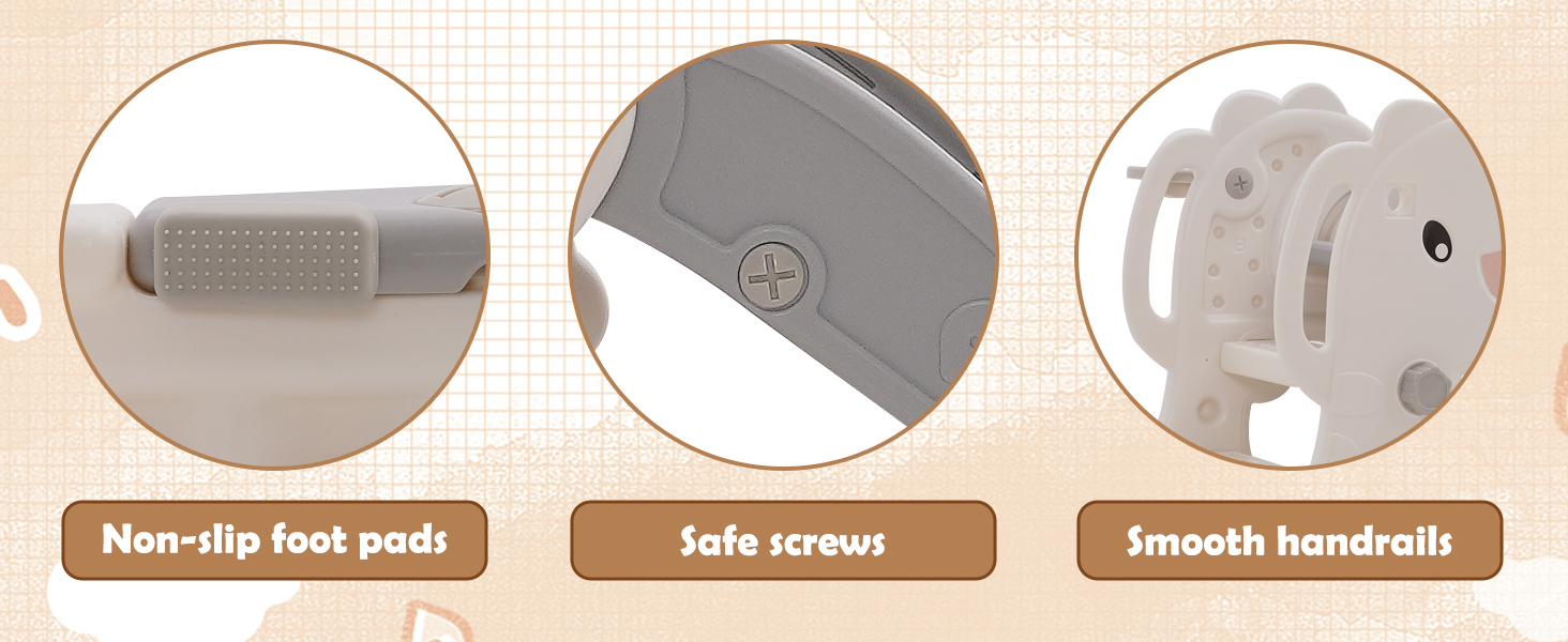 Дитяча гірка складана з баскетбольним кільцем для саду Rutsche 105 см, сіра