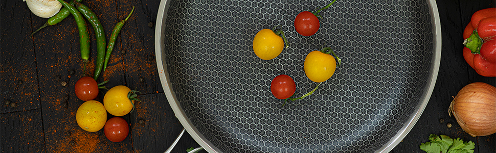 INTIGNIS® Сковорода з кришкою – 30 см / 6 л – з антипригарним покриттям | Стійка до подряпин | Глибока | Без хімікатів | Сковорода з нержавіючої сталі