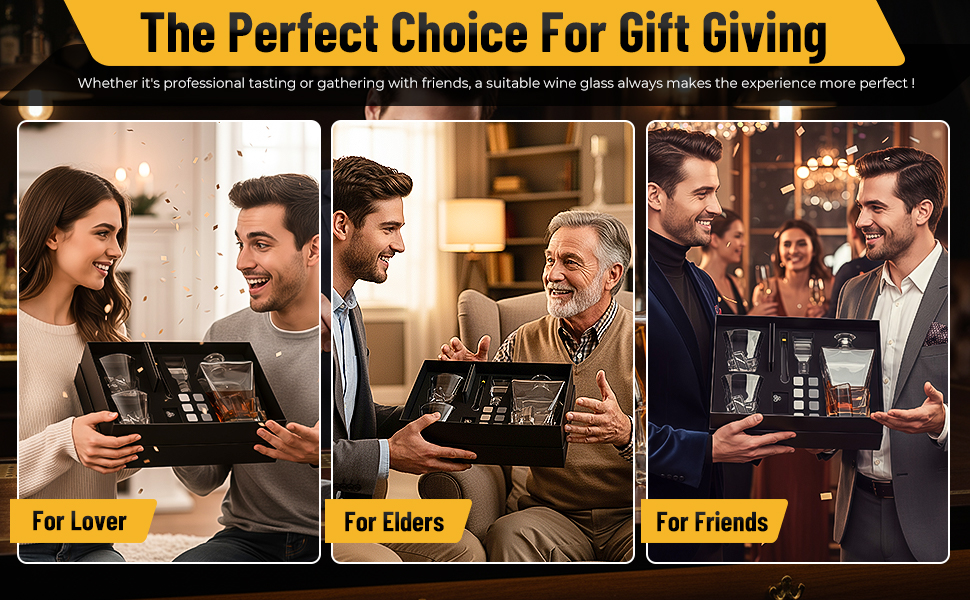 Набір віскі: декантик 800 мл, 2 келихи, 8 каменів. Подарунковий набір віскі для чоловіків