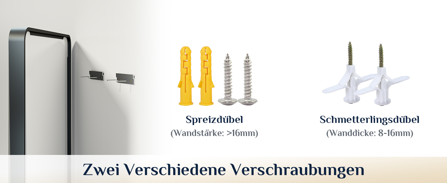 Дзеркало Keonjinn Wand Spiegel 40x50 см з металевим каркасом, прямокутне. Для ванної кімнати, вітальні, спальні, коридору. Чорний колір. Розміри: 90 x 60 см