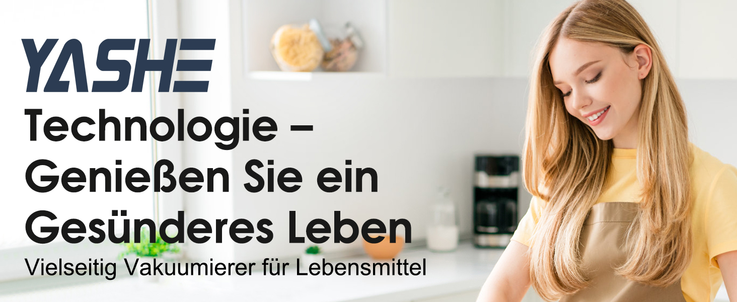 Вакууматор YASHE 5-в-1 з режимами для сухих та вологих продуктів, ширина шва 30 см, для Sous-Vide та консервації м'яса, риби, овочів та фруктів