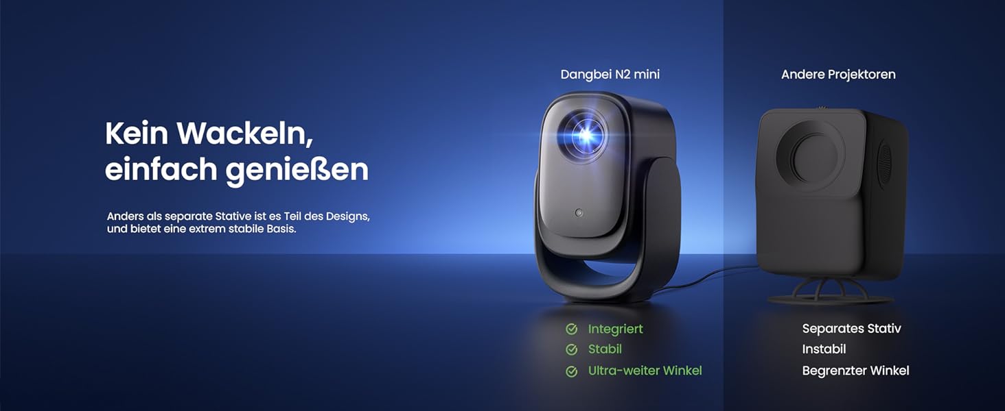 Dangbei N2 mini Smart проєктор: 1080P Full HD, Wi-Fi, Bluetooth, Dolby Sound, Автофокус, для домашнього кінотеатру