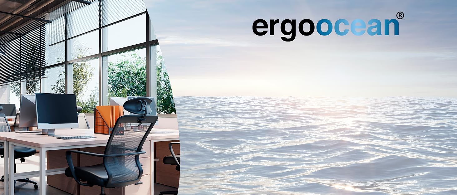 Ергономічний офісний стілець 2в1: стілець та підставка для ніг - регульована висота, для здорової спини, офіс (білий)