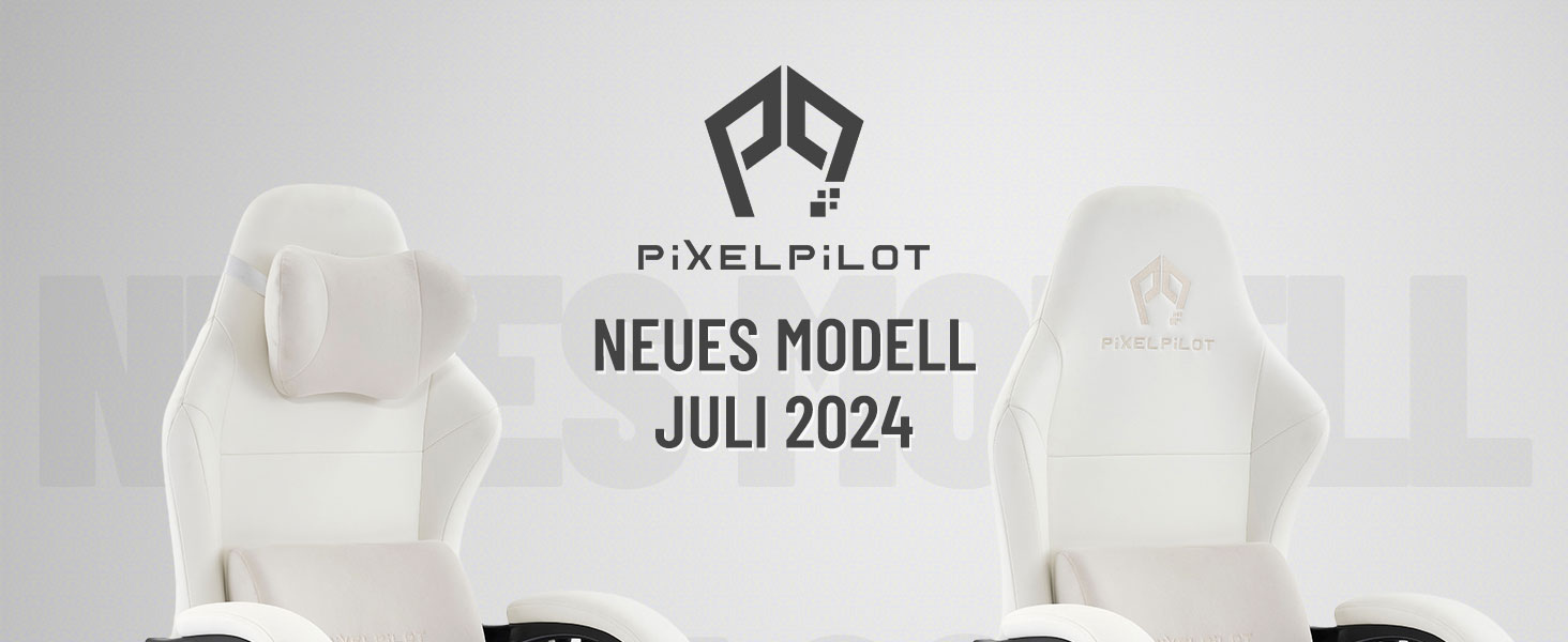 Ігровий крісло PixelPilot Nebula з дихаючим матеріалом, підніжкою, підтримкою голови та попереку, широке сидіння, вантажопідйомність 150 кг
