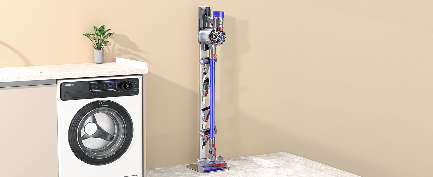 Підставка для пилососа OUTBROS для Dyson V6-V15, універсальна підлогова підставка, срібляста