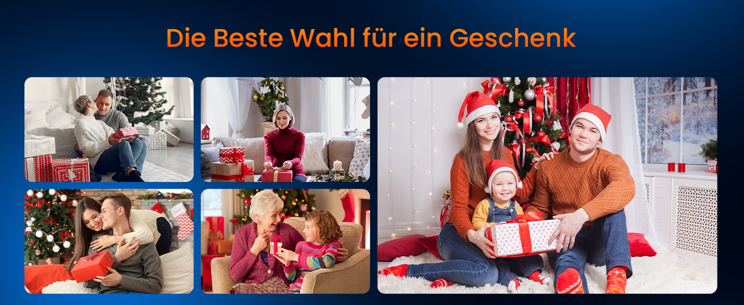 Електричні грілки для рук, 2 шт. з підзарядкою, 24 години тепла, 3 режими нагріву, портативні для жінок, чоловіків та пацієнтів з синдромом Рейно (блакитні)