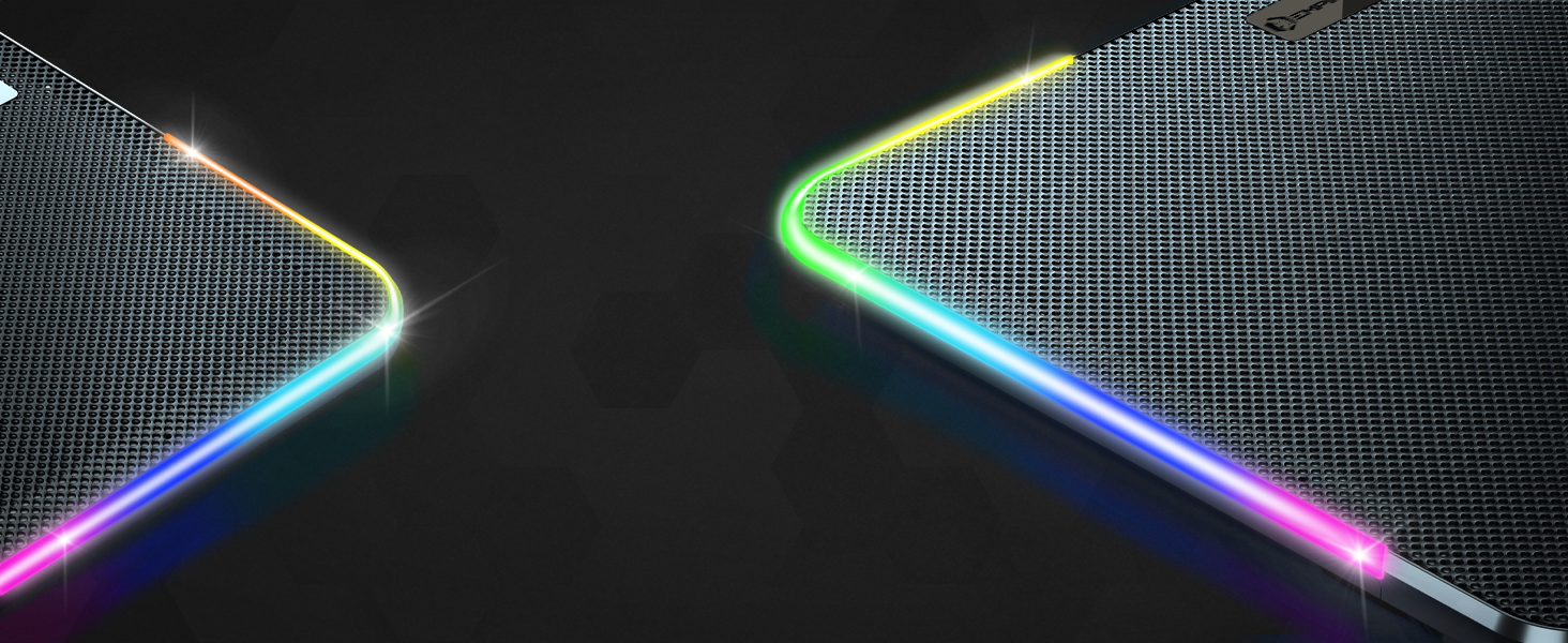 Охолоджувач для ноутбука Empire Gaming Guardian C600 (12''-15.6''), 6 вентиляторів, RGB-підсвітка, 5 рівнів висоти та знімний тримач