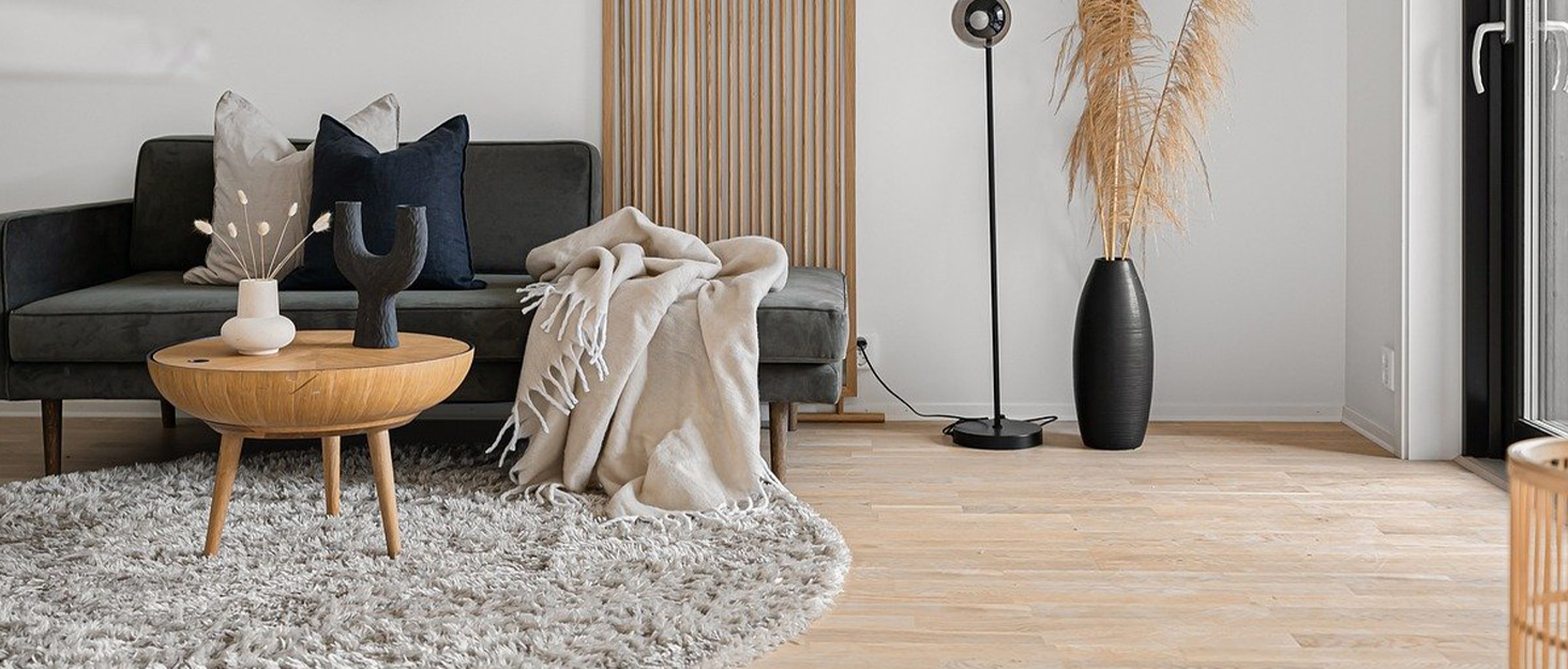 Килимок для підлоги 120x150 см під офісний стілець, для захисту твердої підлоги, Boho стиль, сірий