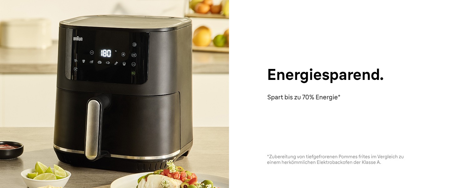 Фритюрниця повітряна Braun MultiFry 3 HF 3030, 4.3 л, 1500 Вт, чорна