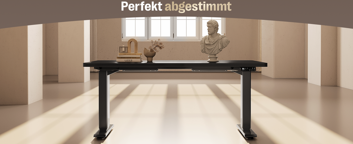 Регульований стіл MAIDeSITe S2 Pro 160x80 см: електричний, з захистом від зіткнень, чорний
