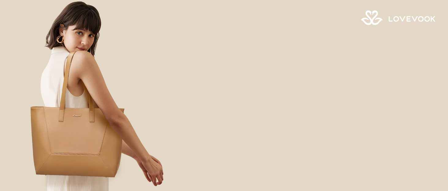 Сумка жіноча LOVEVOOK з натуральної шкіри, велика містка, на плече, тоут, для роботи та повсякденного використання, коричнева