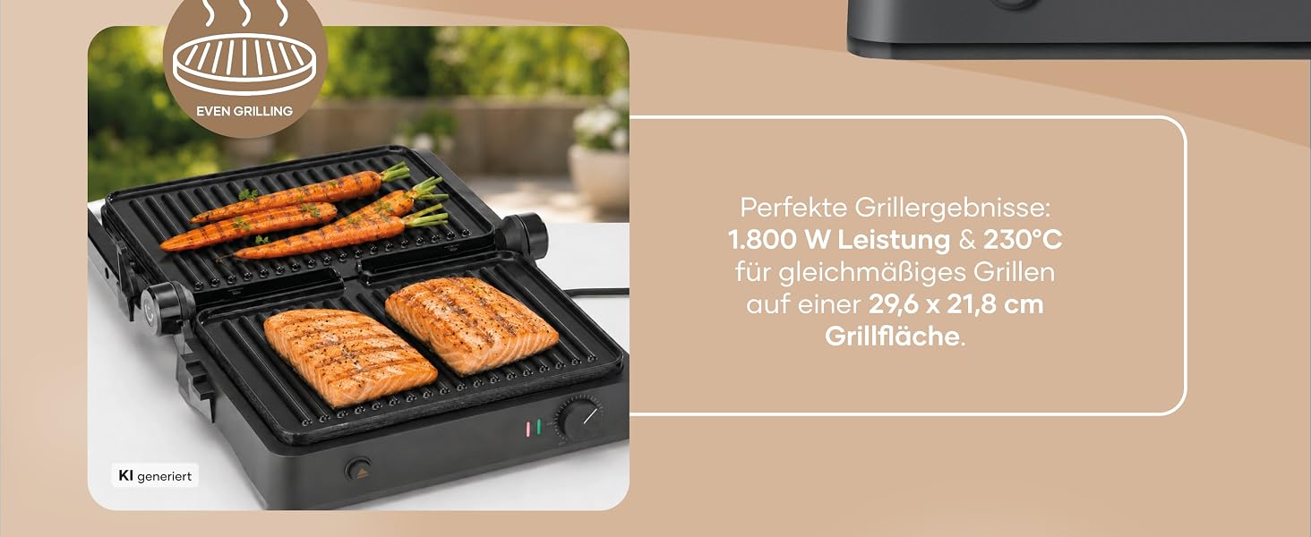 Контактний електрогриль 3-в-1 Severin Kontakt-Grill Sevini Flex, 2000W