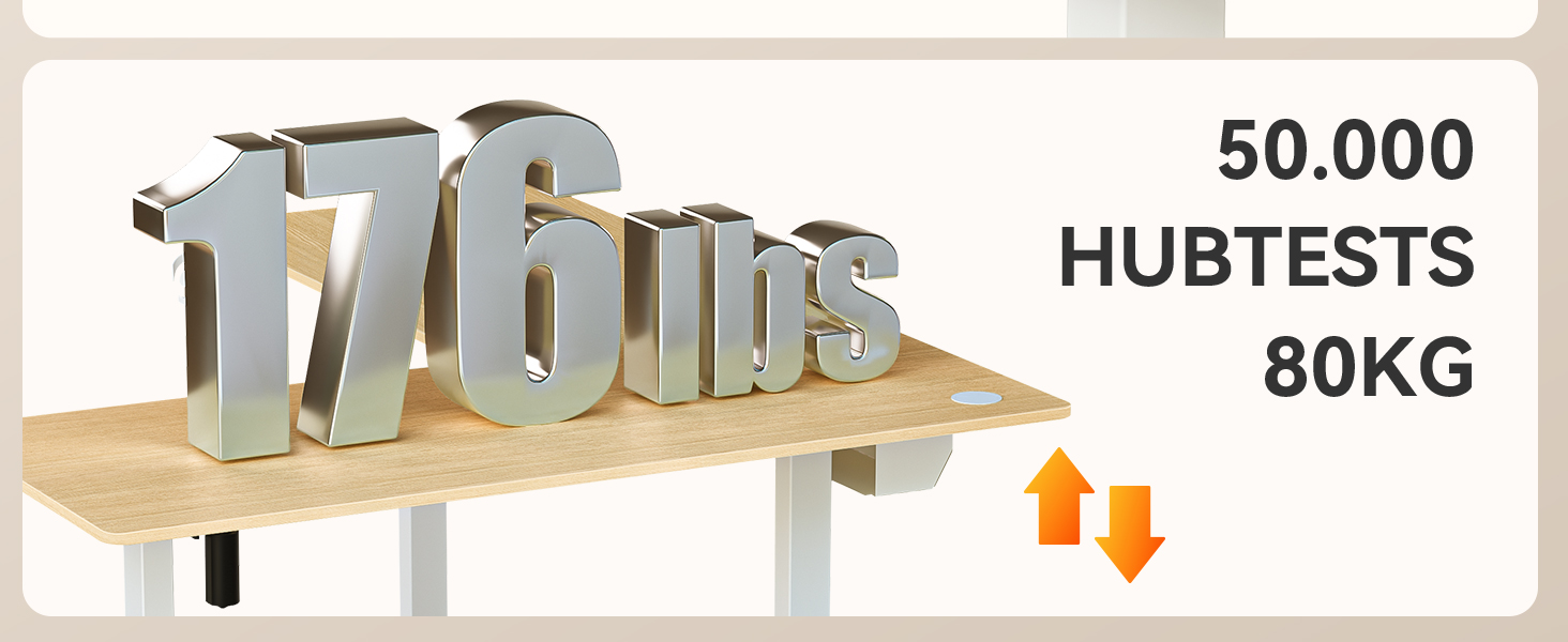 Електричний кутовий стіл WALKINGDESK 190 x 150 см з регулюванням висоти, для офісу, дому, геймінгу, з кабелеуправлінням, колір дуб