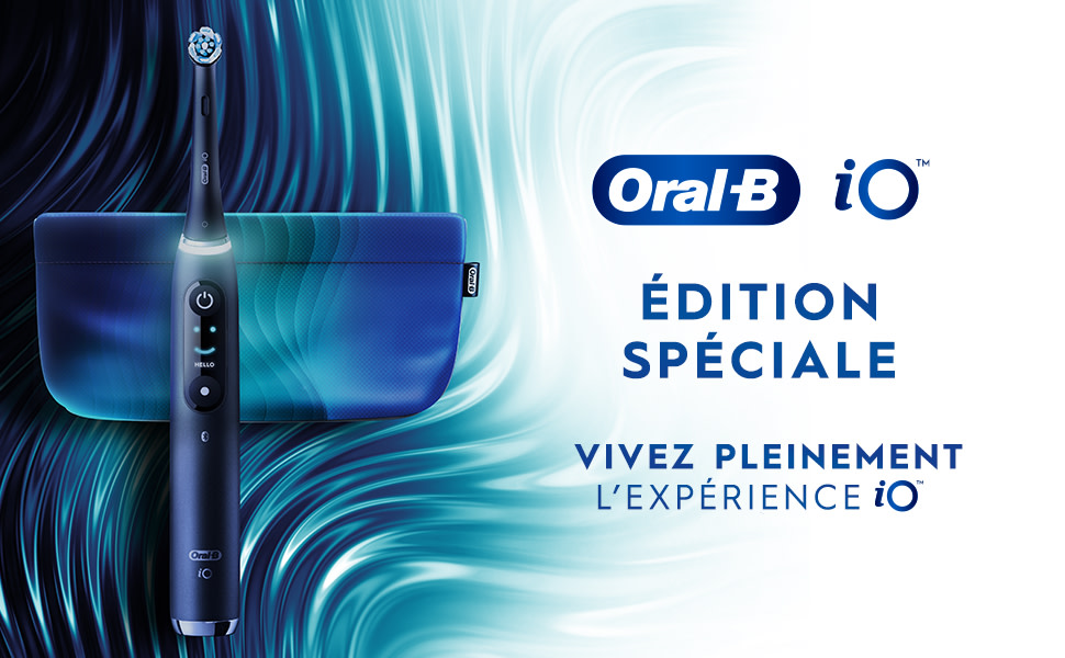 Електрична зубна щітка Oral-B iO 9 Duopack (2 щітки), чорна та рожева, з штучним інтелектом, дорожніми кейсами та насадками
