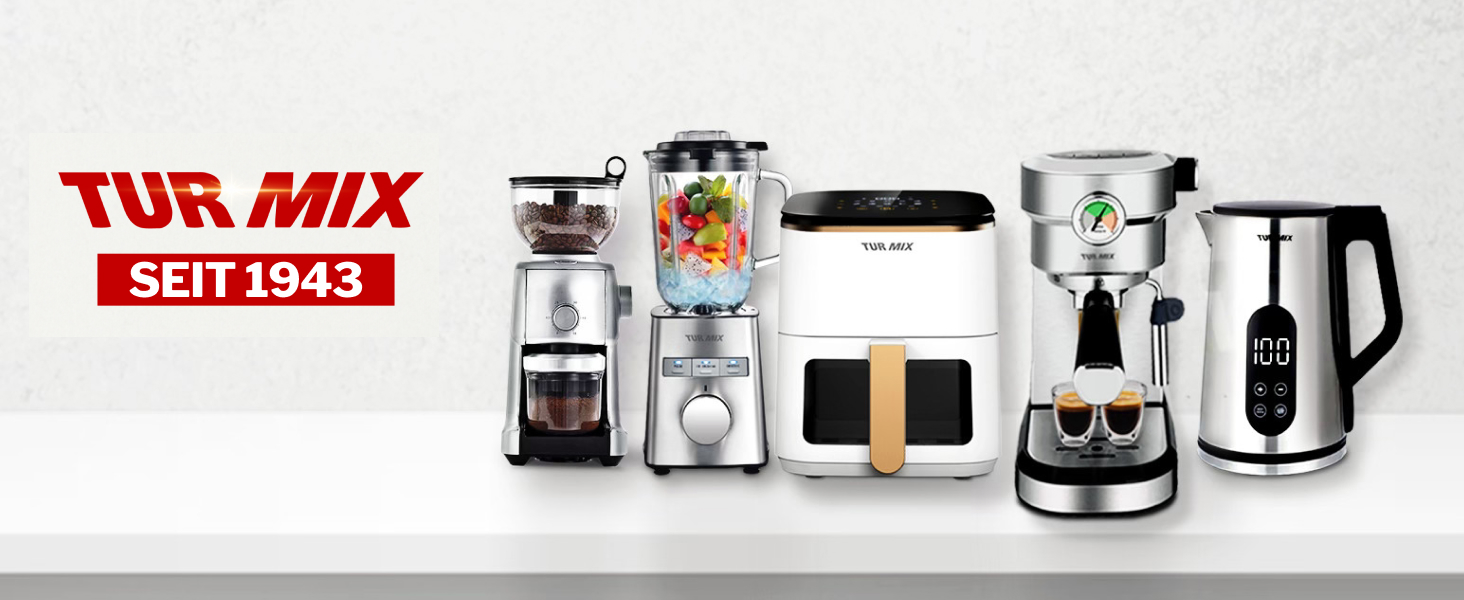 Електрична соковижималка Turmix Multi-Juicer CX 650 для цитрусових з нержавіючої сталі, 2 конуси для апельсинів та лимонів, тиха, посудомийна
