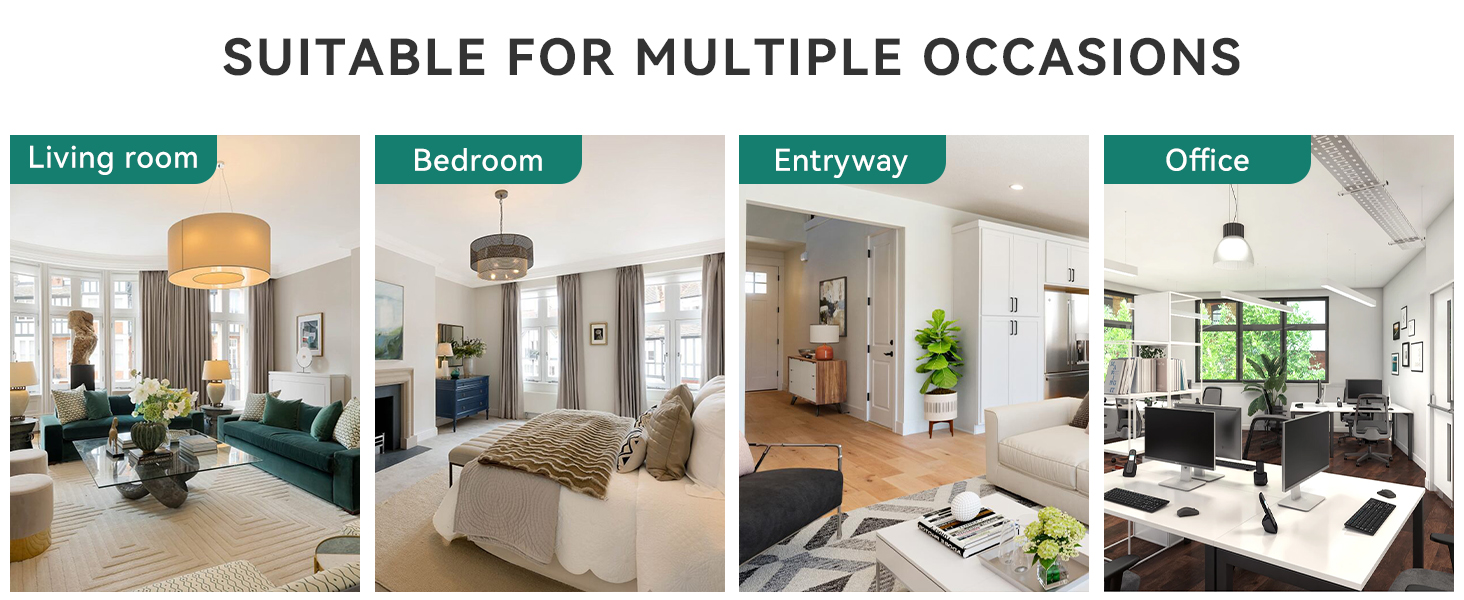 Комод YITAHOME для спальні: 6 шухляд, чорний, з дерева, для зберігання