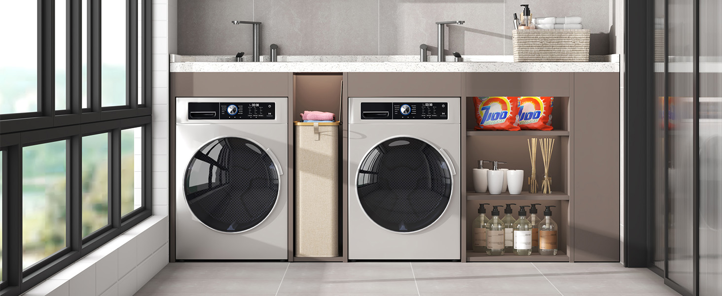 Кошик для білизни Lifewit з кришкою, вузький, складний, 75L, бамбук, з ручкою, для квартири, гуртожитку, кемпінгу (Бежевий)