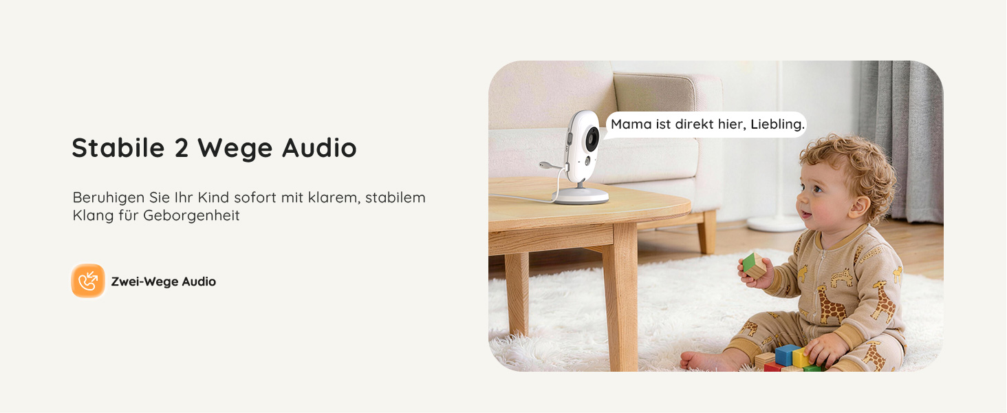 Відеоняня Boifun з камерою, 4