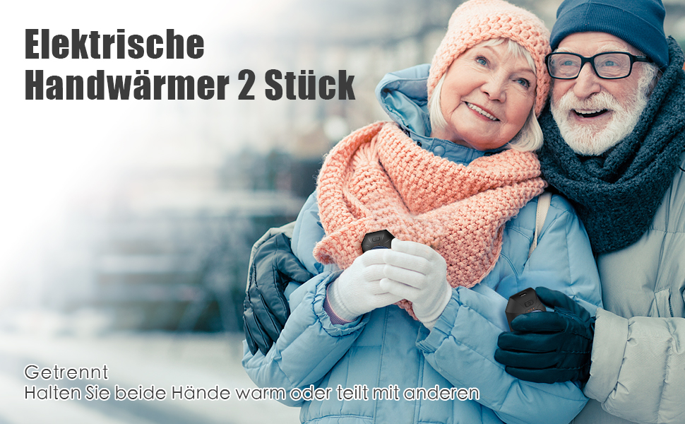 Електричні грілки для рук UNBON, 2 шт. USB, 3 режими нагріву, для спорту та Raynaud's, фіолетові