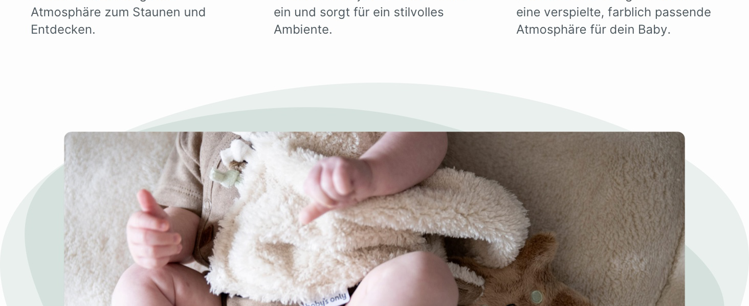 Музична мобіль Baby's Only Baby Heaven: Мобіль для немовлят з в'язаними фігурками, музичною шкатулкою, легко кріпиться, для хлопчиків та дівчаток, колір Clay/Warm Linen