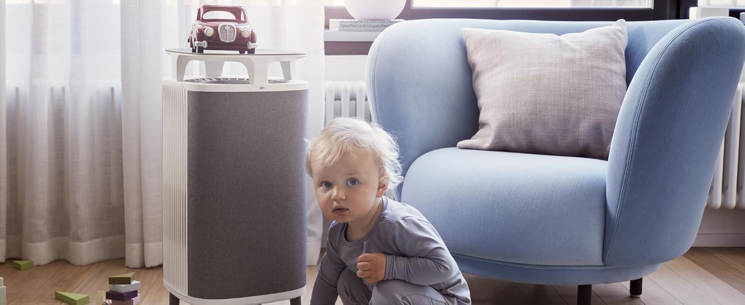 Повітряочисник Blueair DustMagnet 5440i для приміщень до 79 м²: видаляє пил, шерсть тварин, дим, плісняву, алергени та запахи. Технологія HEPASilent