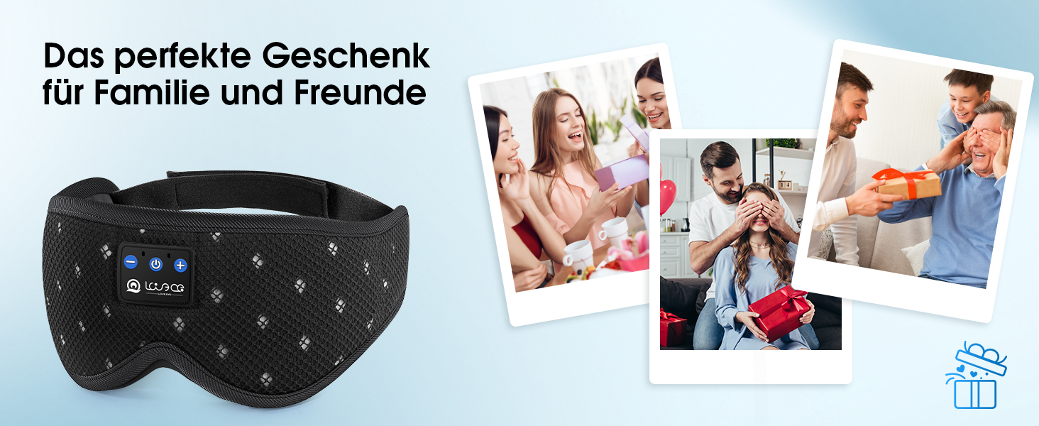 Маска для сну LOVE EYE 3D, для тих, хто спить на боці, чоловіча та жіноча, дихаюча, світлонепроникна (Чорна)