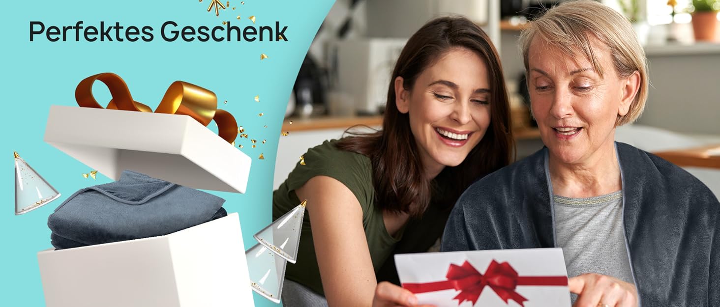 Електрична ковдра Evajoy з автовимкненням, 180x130 см, 7 режимів нагріву, таймер 9 годин, захист від перегріву, фланель, швидкий нагрів, пральна, для дому та офісу