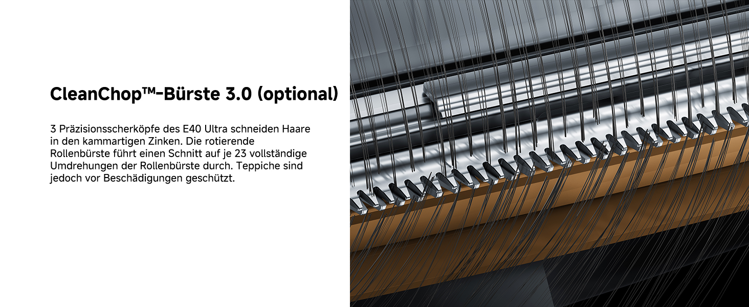 Робот-пилосос Mova E40 Ultra з функцією миття, автоматичним очищенням, потужністю 19000 Па, MaxiReach-мопом, бічними щітками, вбудованим резервуаром 80 мл та базою для 75 днів прибирання