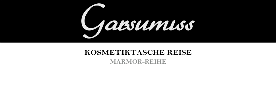 Косметичка Garsumiss М мармурова шкіра